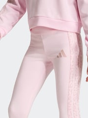 adidas Pink Animal Leggings Set - Image 5 of 8