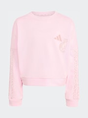 adidas Pink Animal Leggings Set - Image 7 of 8