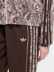 adidas Originals Brown Loose Paisley Joggers - Image 4 of 6