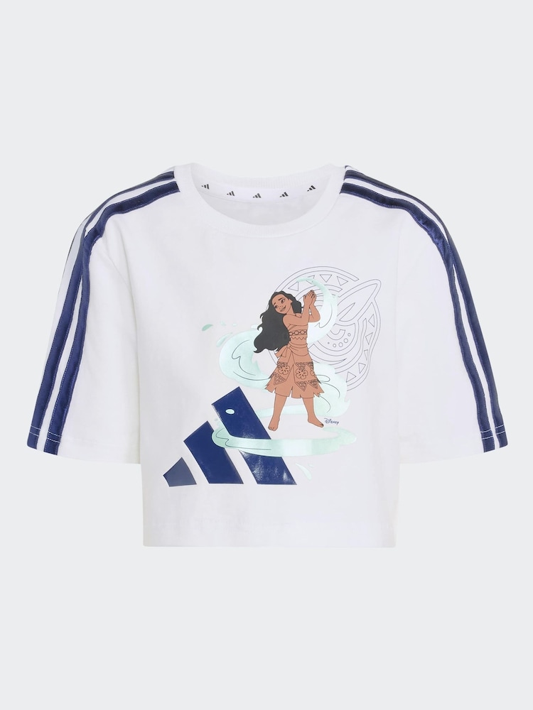 adidas White Moana T-Shirt - Image 6 of 6 adidas White Moana T-Shirt - Image 6 of 6