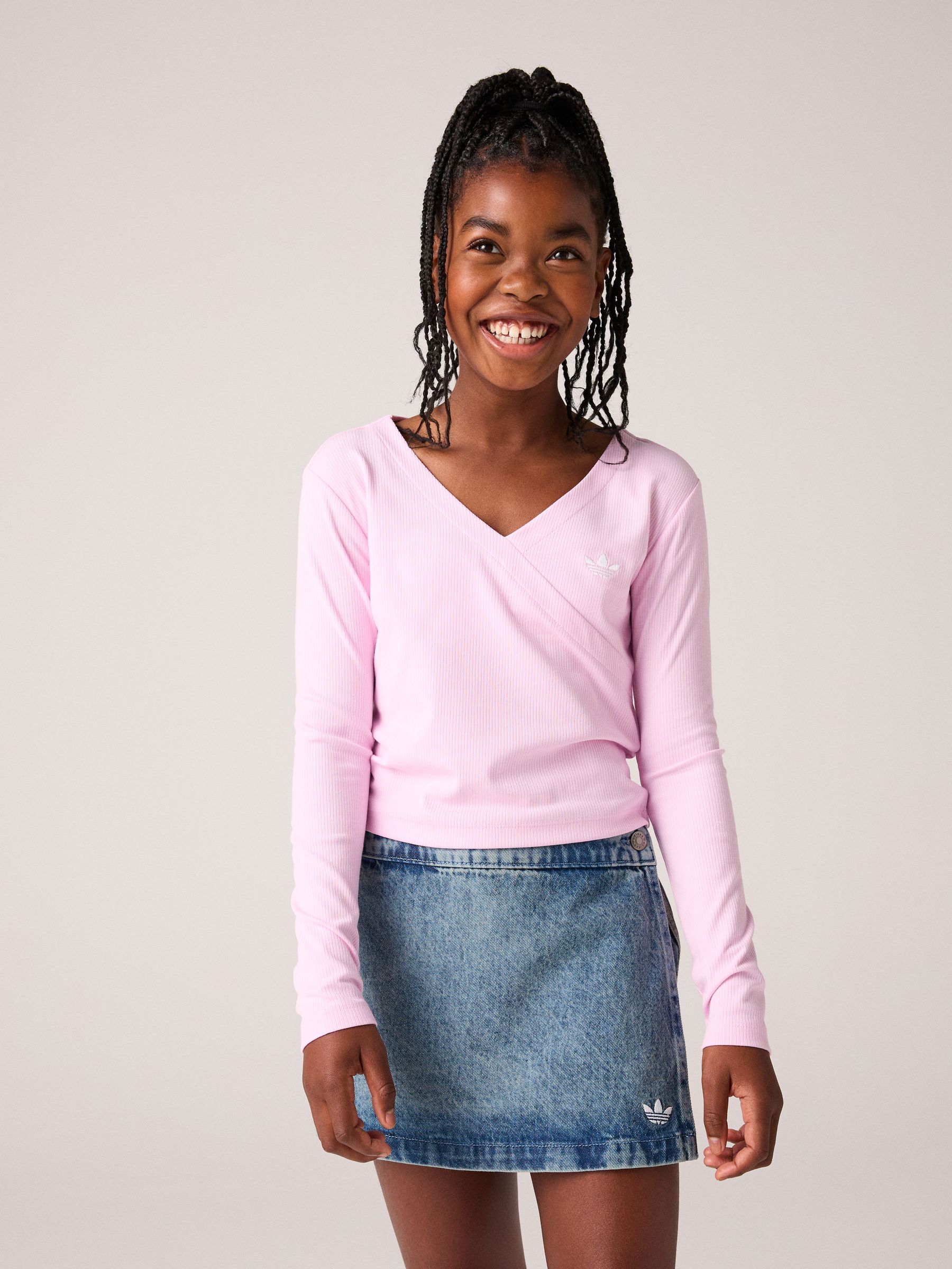 Comprar Rosa - Camiseta adidas Originals Slim de manga comprida