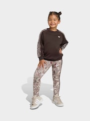 adidas Originals Brown Crew Joggers - Image 1 of 8