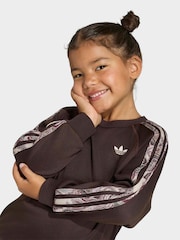 adidas Originals Brown Crew Joggers - Image 5 of 8