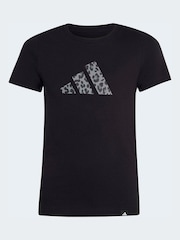 adidas Black Animal T-Shirt - Image 6 of 6