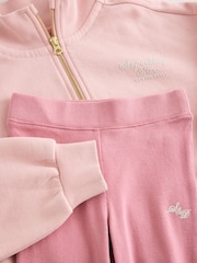Superdry Pink Sweat Top & Leggings Set - Image 10 of 14