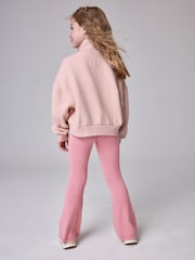 Superdry Pink Sweat Top & Leggings Set - Image 4 of 14