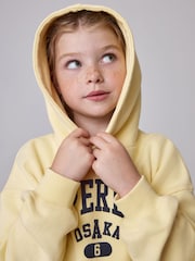 Superdry Yellow/Navy Sweat Top & Leggings Set - Image 4 of 13