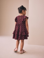 Brown Tiered Summer Dress (3mths-7yrs) - Image 3 of 8