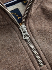 Superdry Brown Flared Leggings Sweat Top & Joggers Set - Image 11 of 13