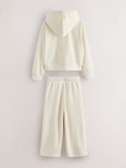 Superdry Cream Sweatshirt & Joggers Set - Image 9 of 14