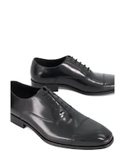 Dune London Black Solver Wide Fit Oxford Shoes - Image 6 of 6