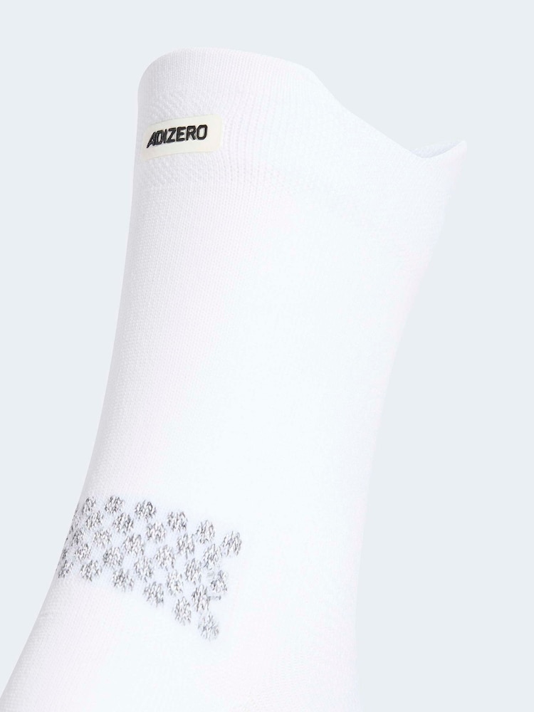 화이트 - adidas 런 아디즈 QRTR 양말 - 4의 이미지 4