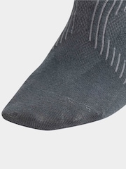 adidas Grey Run Light Crew Socks - Image 3 of 4