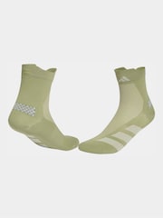 adidas Green RUN ADIZ QRTR Socks - Image 4 of 4