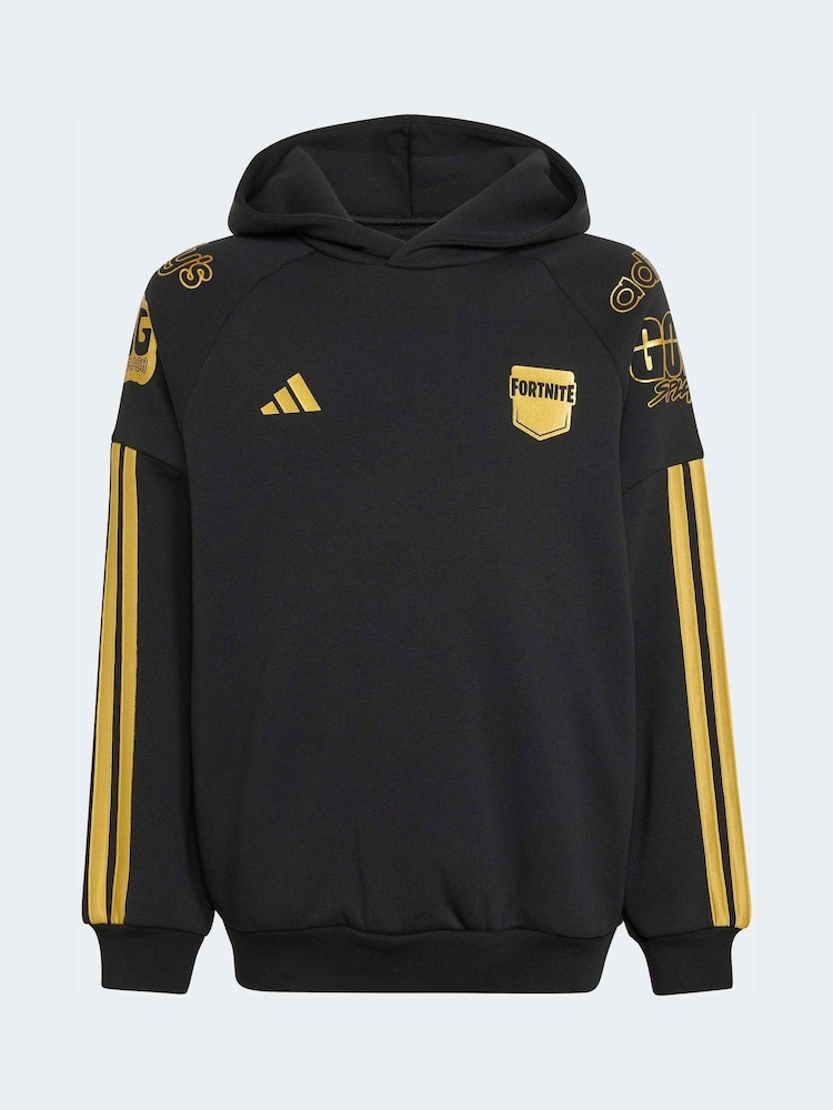 adidas Black X Fortnite Hoodie - Image 1 of 1