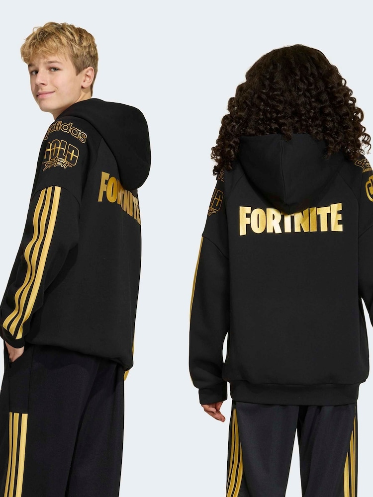adidas Black Fortnite Hoodie - Image 6 of 6 adidas Black Fortnite Hoodie - Image 6 of 6
