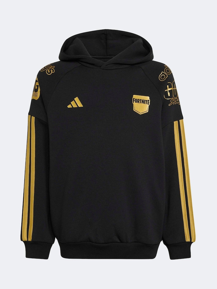 adidas Black Fortnite Hoodie - Image 8 of 8