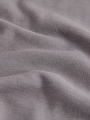 Schwarz/Braun/Grau - The Set 4er-Pack schwere Kurzarm-T-Hemden aus Baumwolljersey - Bild 9 von 10