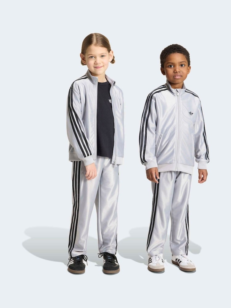adidas Originals Grey Firebired Met Tracksuit - Image 1 of 8