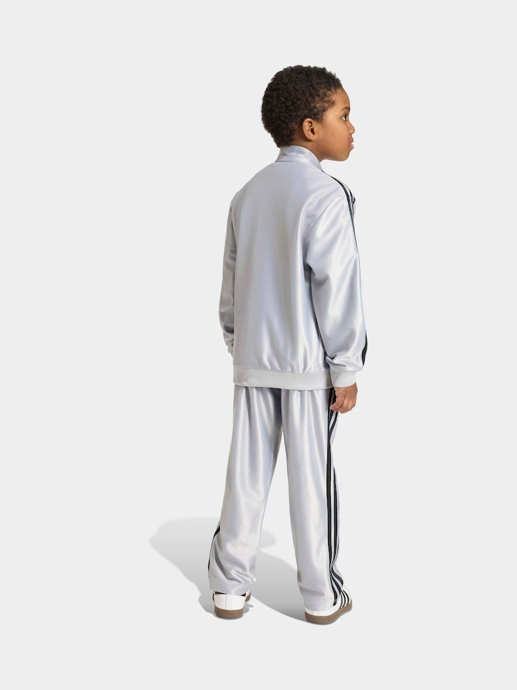 adidas Originals Grey Firebired Met Tracksuit - Image 2 of 8