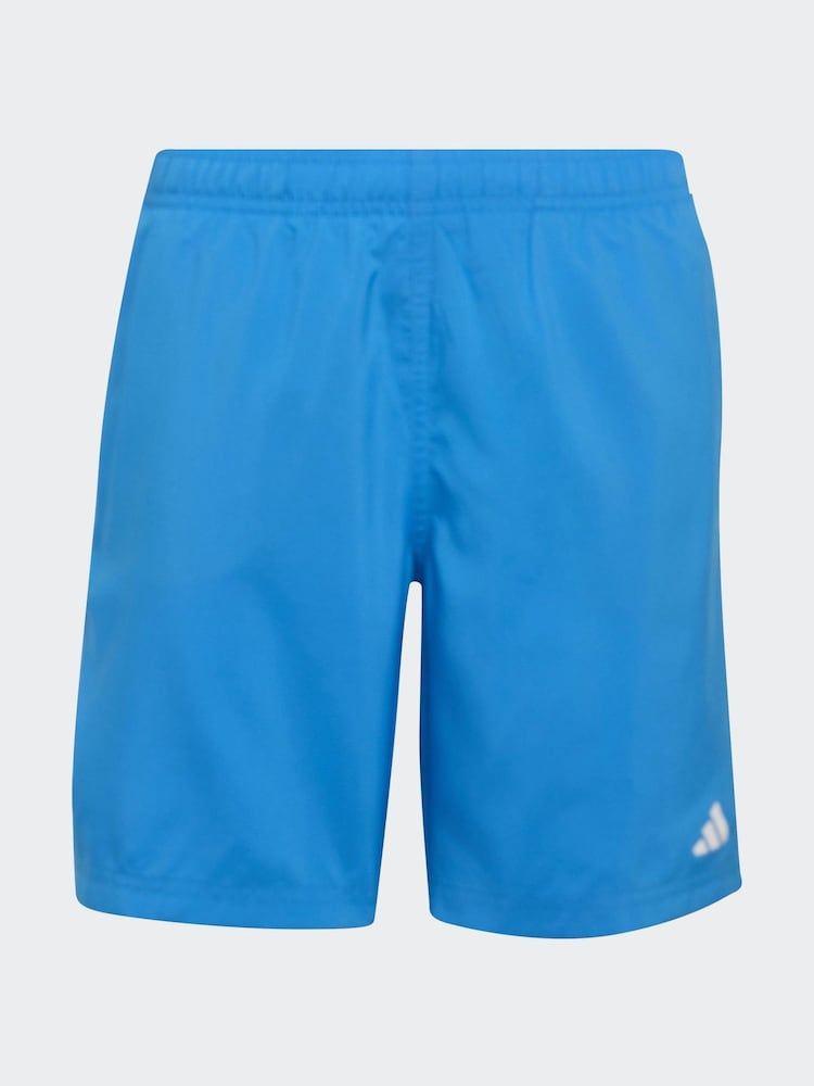 adidas Bright Blue Essentials  Youth Shorts - Image 2 of 5