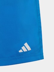 adidas Bright Blue Essentials  Youth Shorts - Image 4 of 5