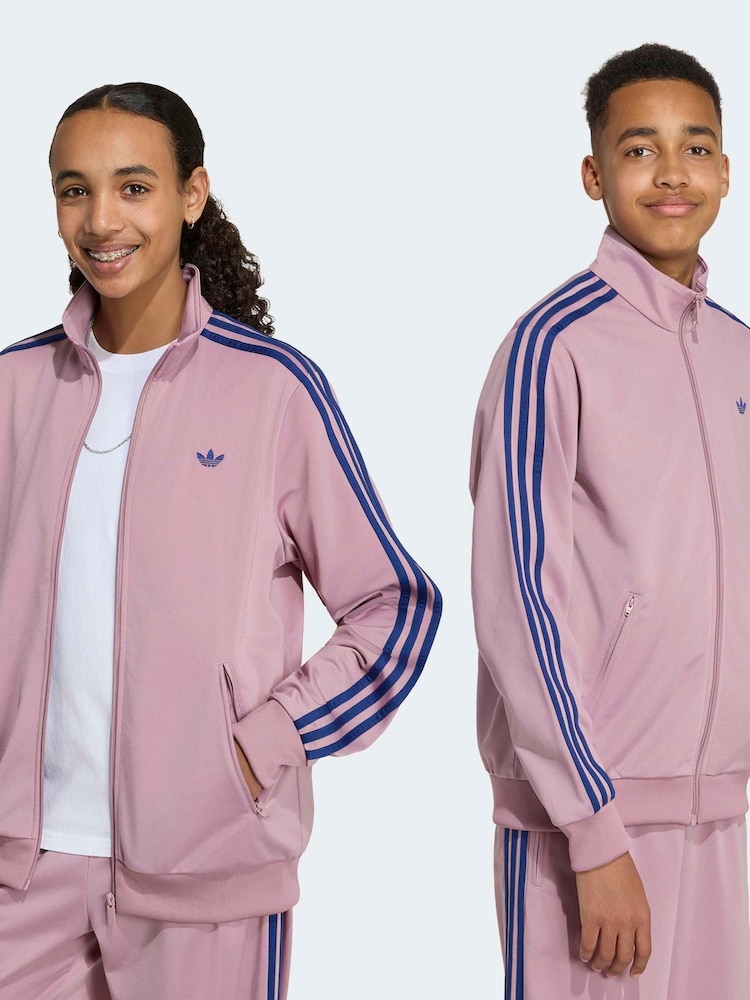 Azul marino rosa - Chaqueta Firebird de adidas Originals - Imagen 2 de 6