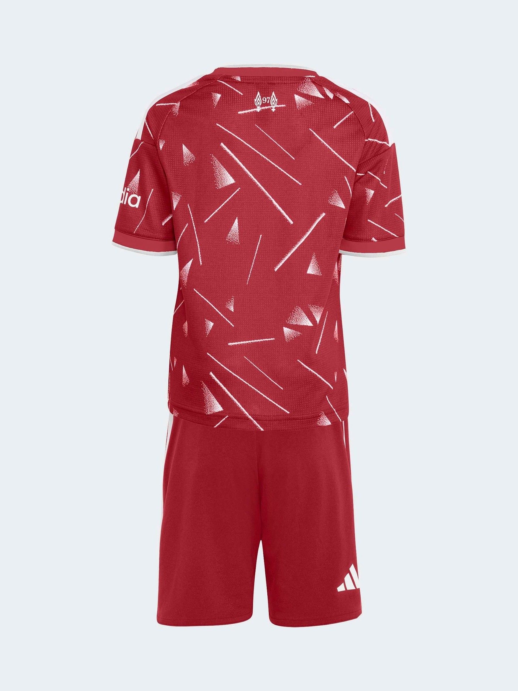 Buy adidas Red Liverpool Fc 26/27 Home Kids Top & Short Set from