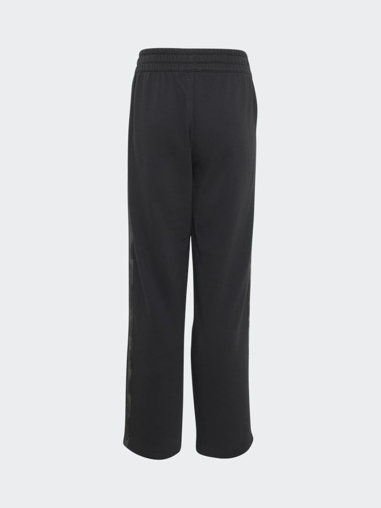 adidas Black Essentials Camo 3 Stripe Joggers - Image 2 of 5 adidas Black Essentials Camo 3 Stripe Joggers - Image 2 of 5