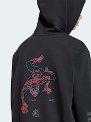 adidas Black Spiderman Graphic Hoodie - Image 5 of 6