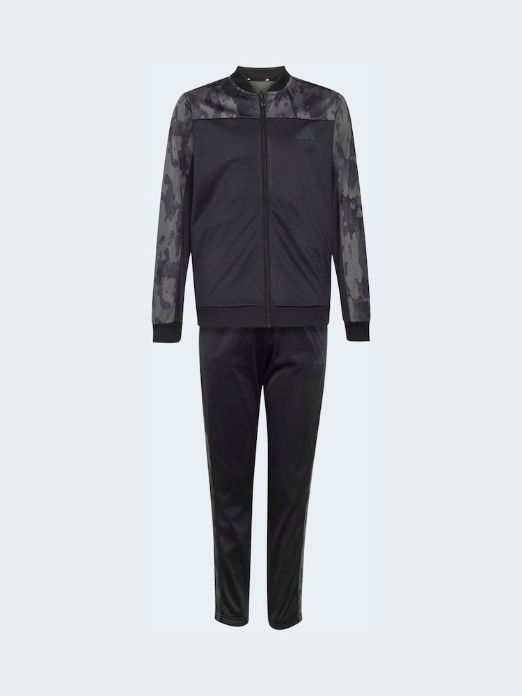 Crno - adidas Camo trenirka - Slika 1 od 8