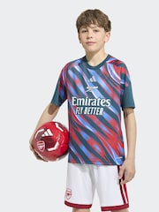adidas Green Kids Arsenal Fc 26/27 Pre-match Shirt - Image 1 of 9