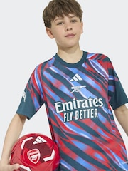 adidas Green Kids Arsenal Fc 26/27 Pre-match Shirt - Image 5 of 9