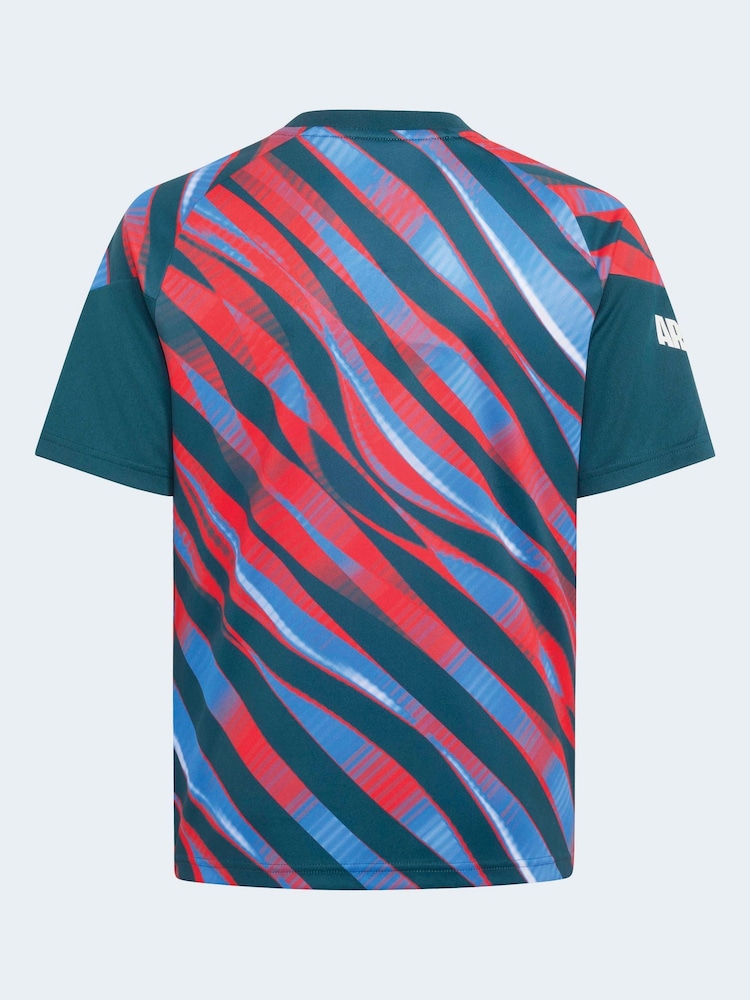 adidas Green Kids Arsenal Fc 26/27 Pre-match Shirt - Image 8 of 8