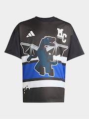 adidas Black Minecraft T-Shirt - Image 6 of 6