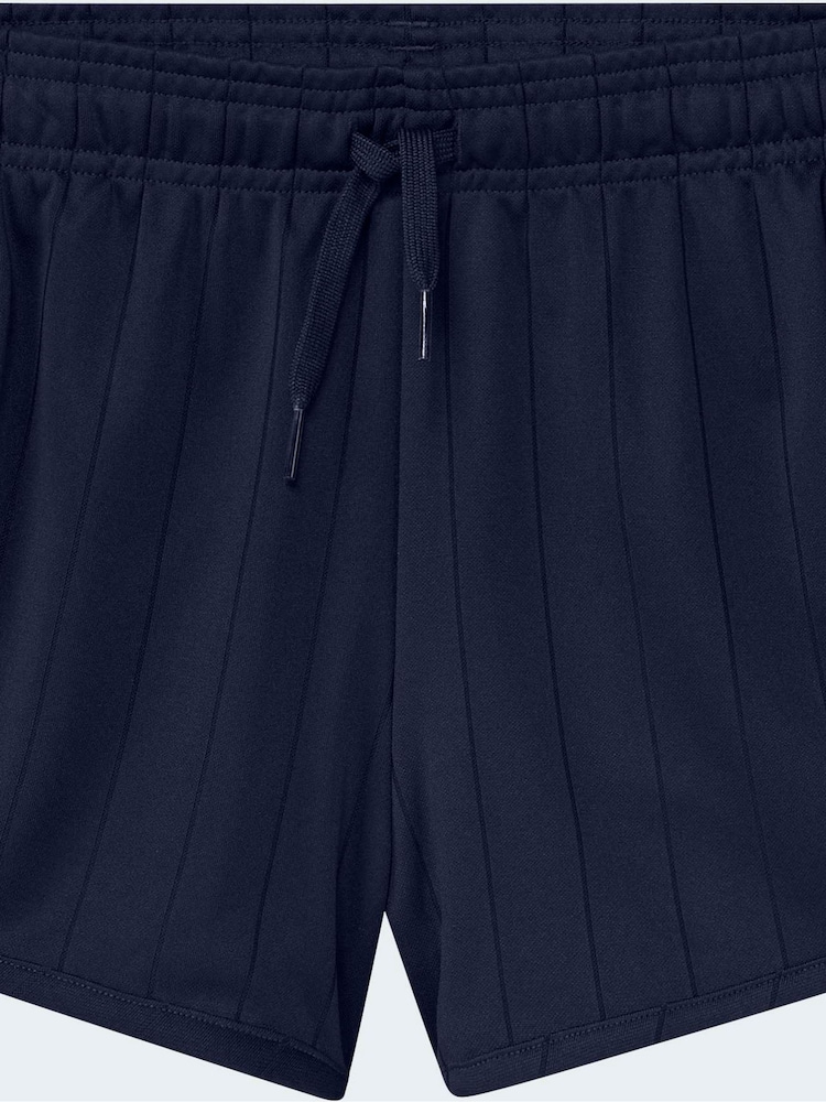 adidas Originals Blue Pinstripe Sprinter Shorts - Image 7 of 7 adidas Originals Blue Pinstripe Sprinter Shorts - Image 7 of 7