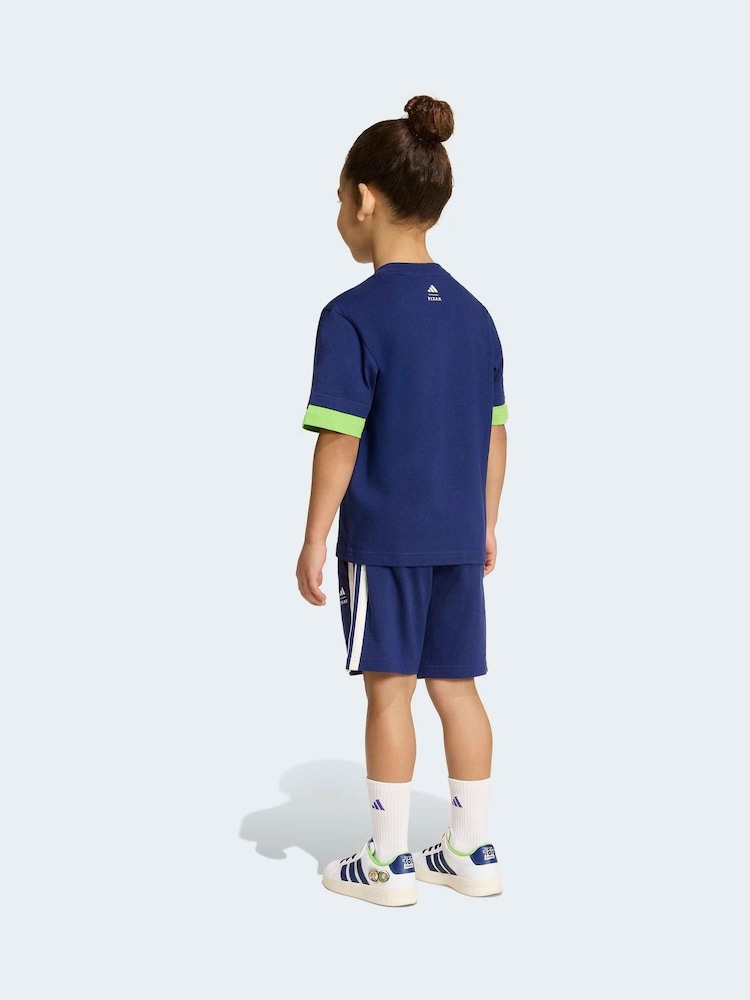 adidas Blue Pixar Toy Story Top and Shorts Set - Image 2 of 8