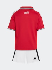 adidas Red Manchester United 26/27 Home Kids T-Shirts Set - Image 7 of 9