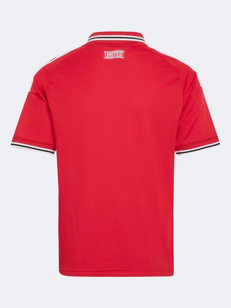 adidas Red Kids Manchester United 26/27 Home Shirt - Image 7 of 7 adidas Red Kids Manchester United 26/27 Home Shirt - Image 7 of 7