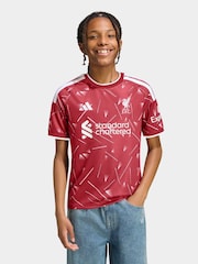 adidas Red Liverpool Football Club Home Football Shirt - Image 1 of 9
