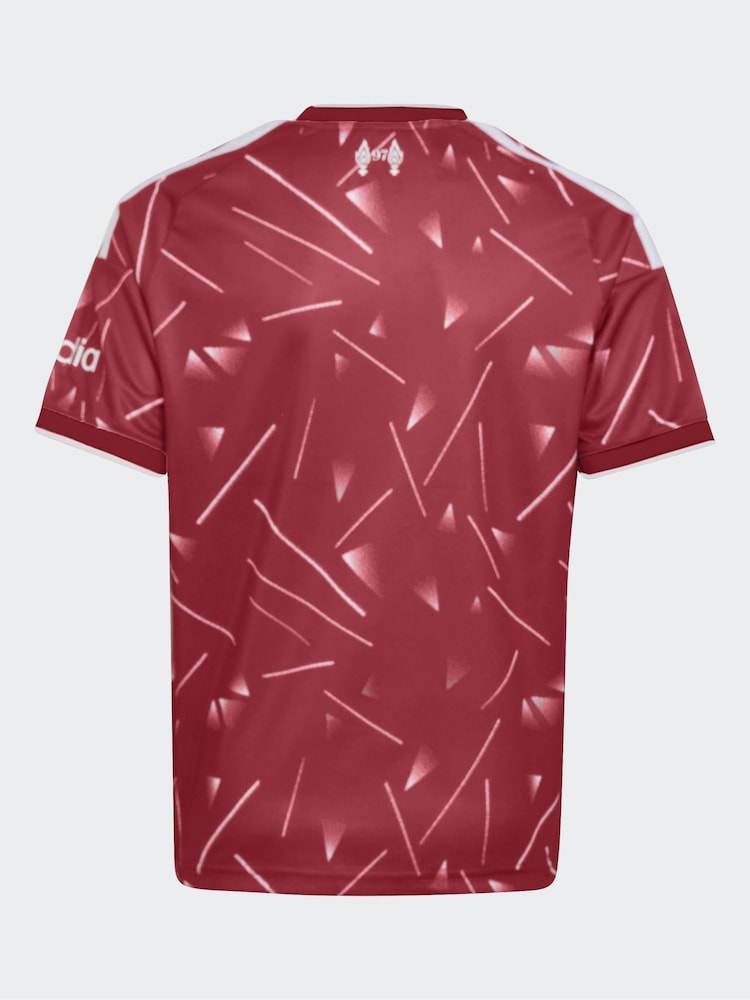 adidas Red Liverpool Football Club Home Football Shirt - Image 9 of 9 adidas Red Liverpool Football Club Home Football Shirt - Image 9 of 9