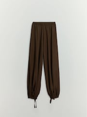 Fluid Ballon Trousers With Scarf - Imagen 7 de 7
