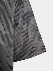 Черный с рисунком - Футболка с принтом adidas Sport Icons - Изображение 3 5