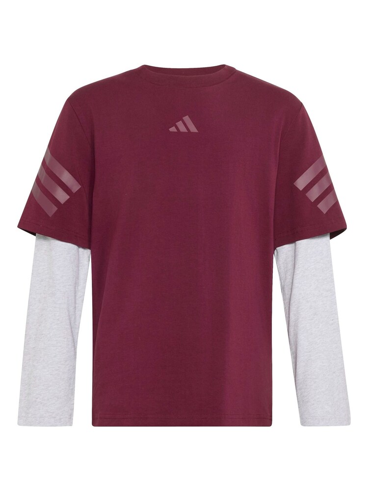Kırmızı - adidas Future Icons 2-In-1 Long Sleeve T-Shirt - Resim 1 of 1
