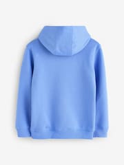 adidas Originals Blue Regular Fleece Hoodie - Image 2 of 3