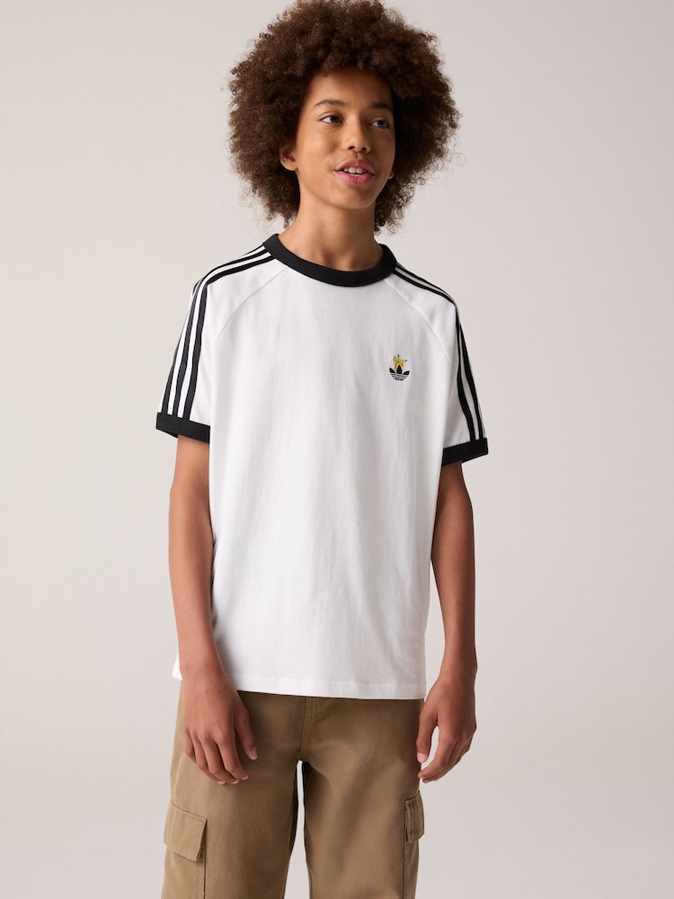 adidas Originals Pokemon 3 Stripes T-Shirt - 5суретінің 1 суреті