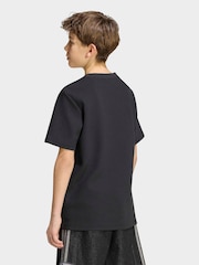 adidas Originals Black Waffle T-Shirt - Image 2 of 7