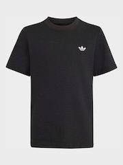 adidas Originals Black Waffle T-Shirt - Image 6 of 7