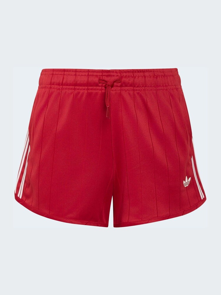 adidas Originals Red Pinstripe Sprinter Shorts - Image 1 of 2 adidas Originals Red Pinstripe Sprinter Shorts - Image 1 of 2