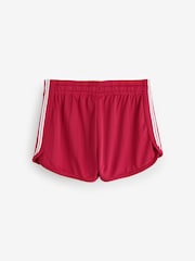 Červená - Kraťasy adidas Originals Sprinter s tenkými pruhy - Obrázek 5 z 7